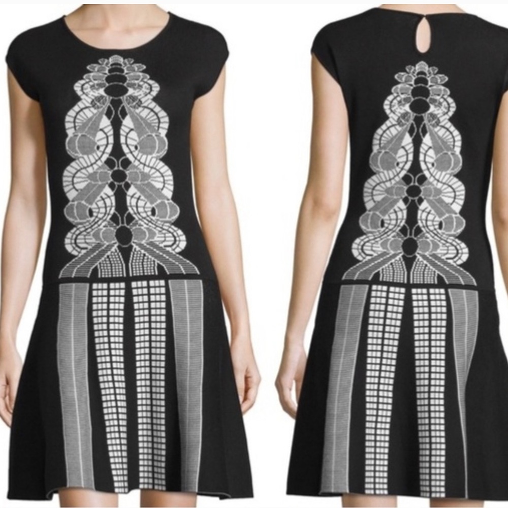 Max studio Art  knit dress